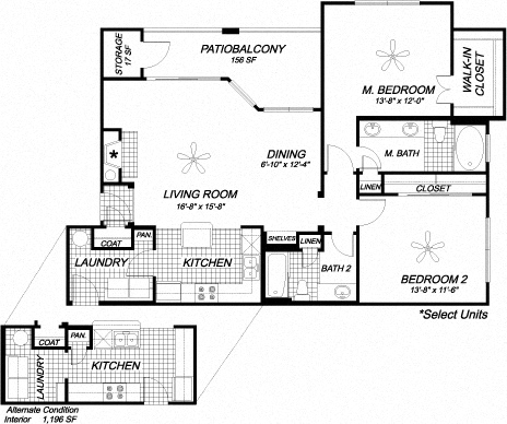 Suite A Floorplan